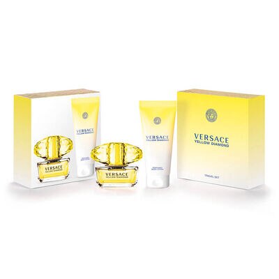 Kit Coffret Versace Yellow Diamond Feminino Eau de Toilette